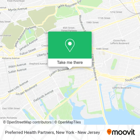 Preferred Health Partners map