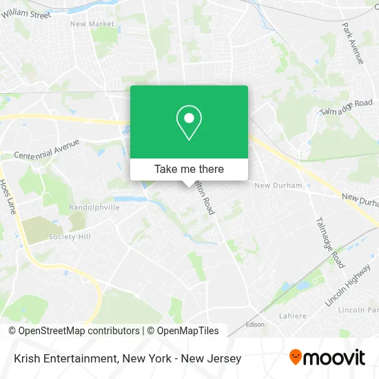 Krish Entertainment map