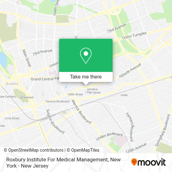 Roxbury Institute For Medical Management map