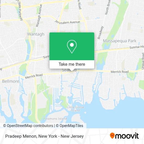 Pradeep Menon map