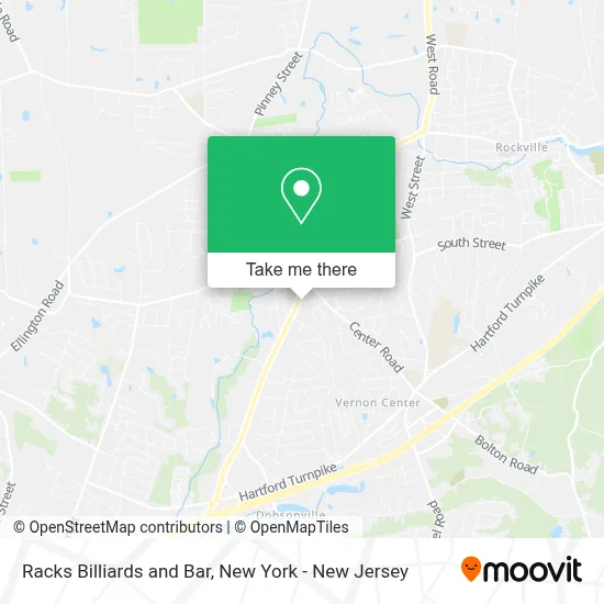Racks Billiards and Bar map