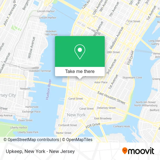 Upkeep map