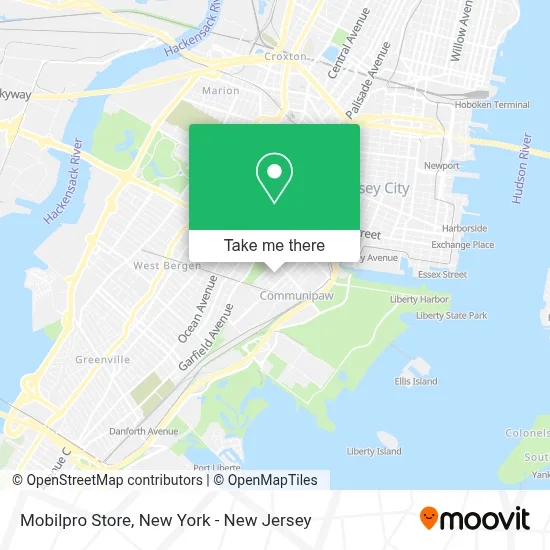 Mobilpro Store map