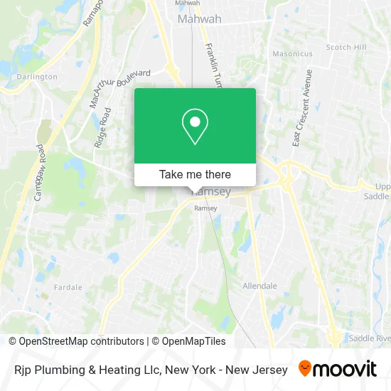 Rjp Plumbing & Heating Llc map