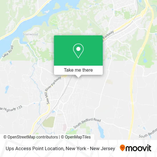 Ups Access Point Location map