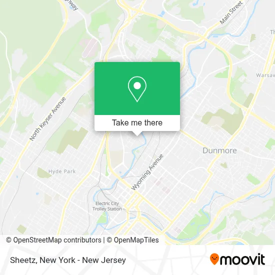 Sheetz map
