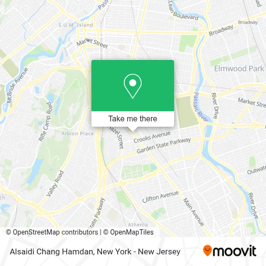 Alsaidi Chang Hamdan map