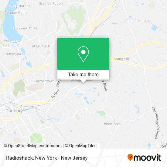 Radioshack map