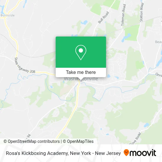 Rosa's Kickboxing Academy map