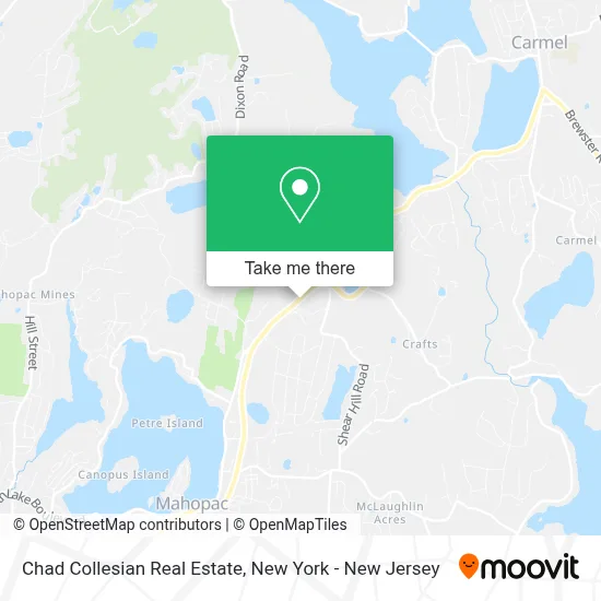 Chad Collesian Real Estate map
