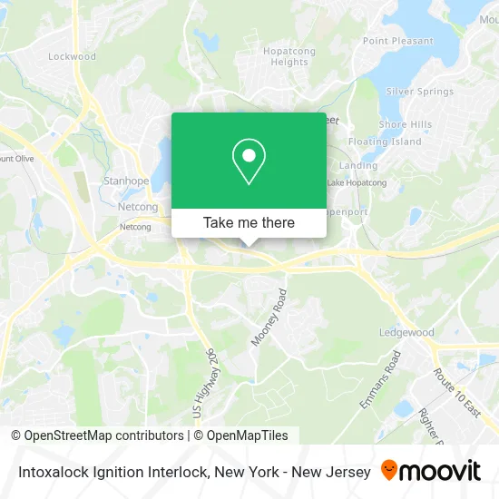 Intoxalock Ignition Interlock map