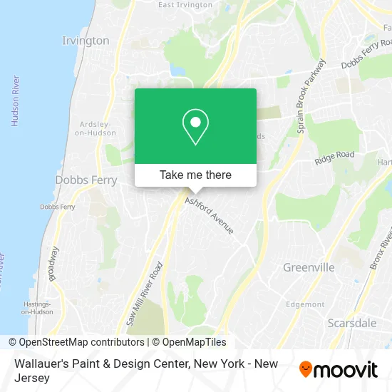 Wallauer's Paint & Design Center map