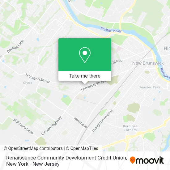 Renaissance Community Development Credit Union map