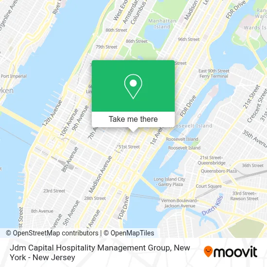 Jdm Capital Hospitality Management Group map