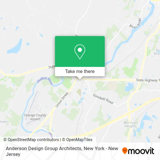 Anderson Design Group Architects map