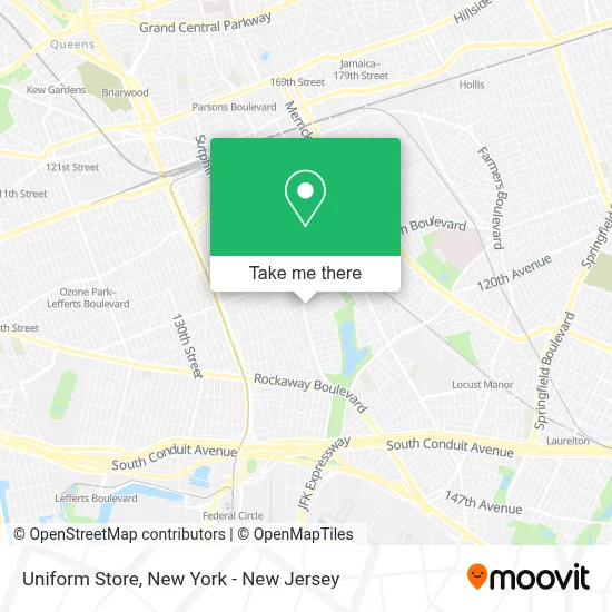 Uniform Store map
