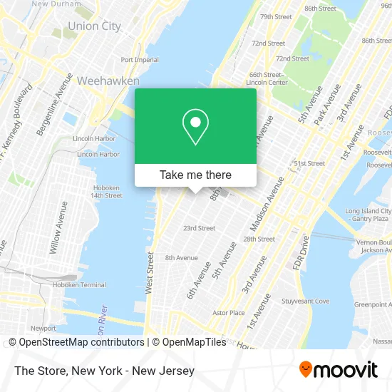 The Store map