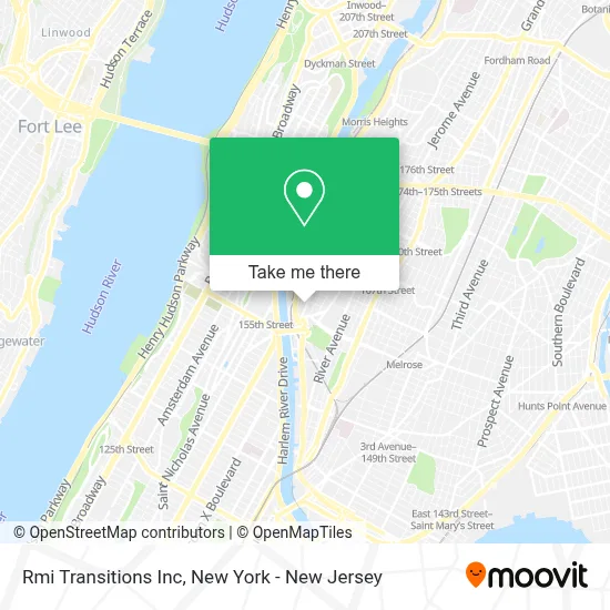 Rmi Transitions Inc map