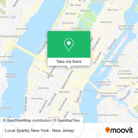 Local Sparky map