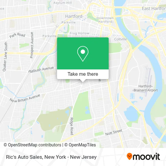 Ric's Auto Sales map