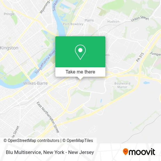 Blu Multiservice map