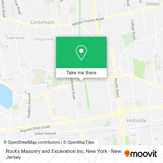 Rocks Masonry and Excavation Inc map