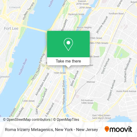 Roma Irizarry Metagenics map