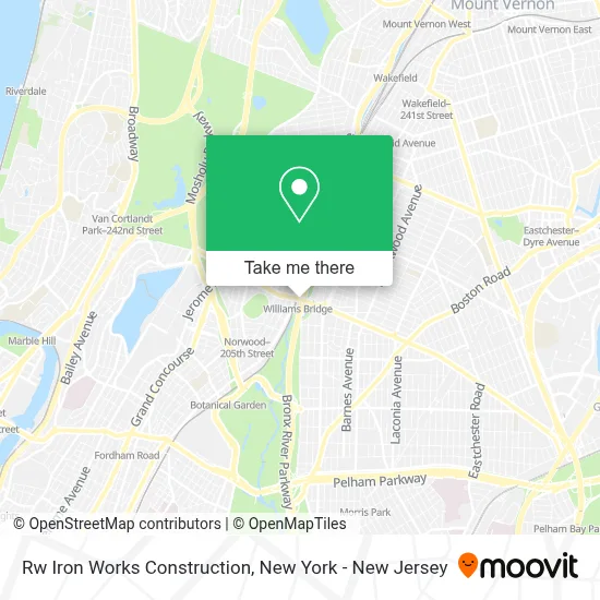Rw Iron Works Construction map