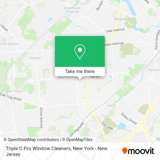 Triple C Pro Window Cleaners map