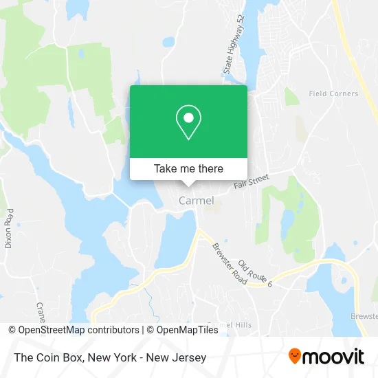 The Coin Box map