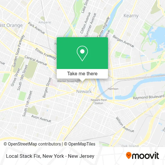 Local Stack Fix map