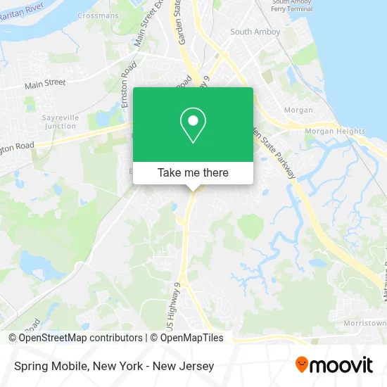 Spring Mobile map