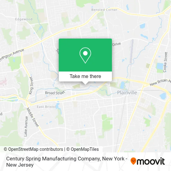 Century Spring Manufacturing Company map
