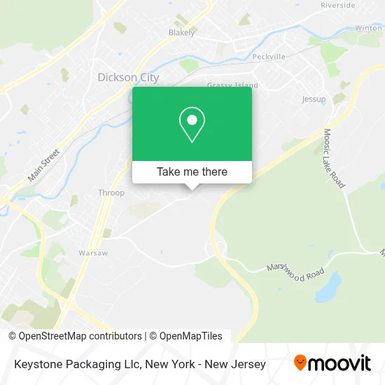 Keystone Packaging Llc map