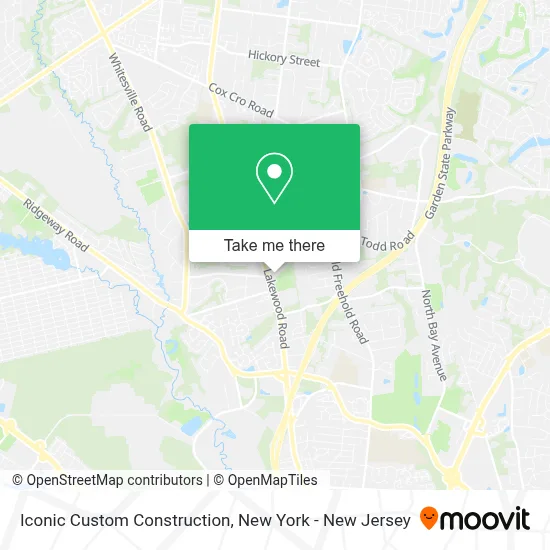 Iconic Custom Construction map