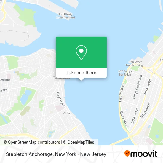 Stapleton Anchorage map