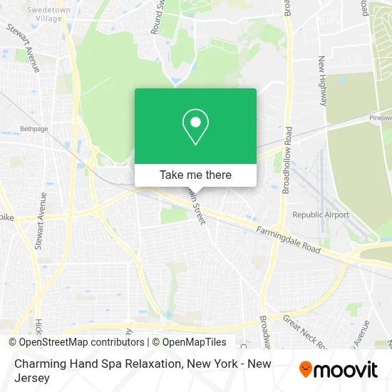 Charming Hand Spa Relaxation map