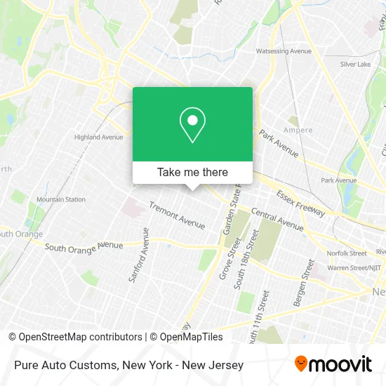 Pure Auto Customs map