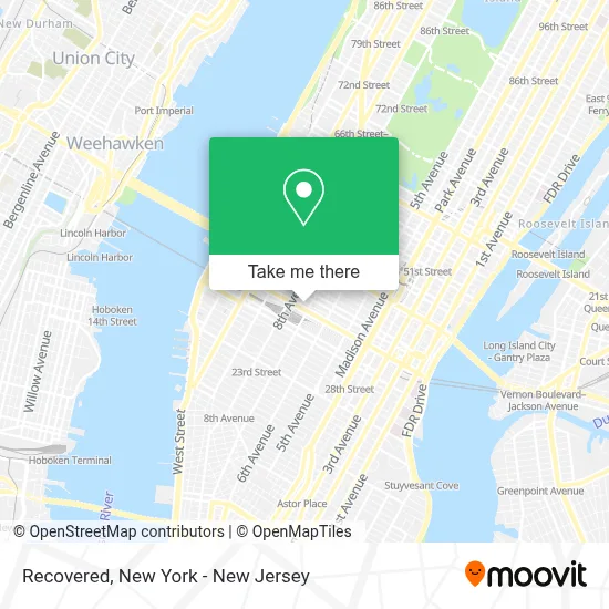 Recovered map