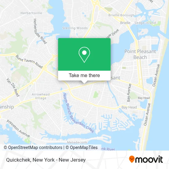 Quickchek map