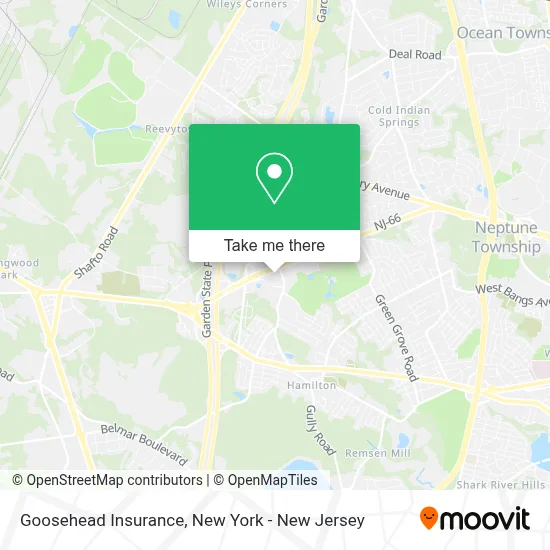 Goosehead Insurance map