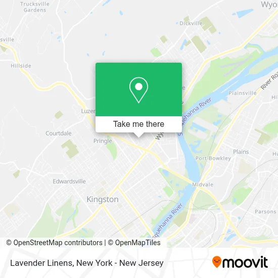 Lavender Linens map