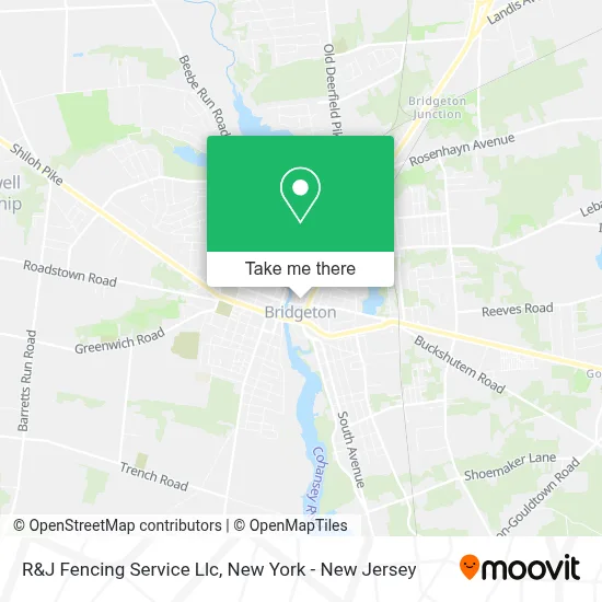 R&J Fencing Service Llc map