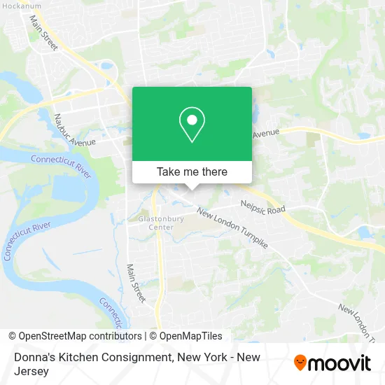 Donna's Kitchen Consignment map