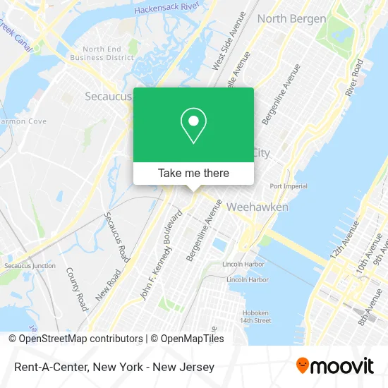 Rent-A-Center map