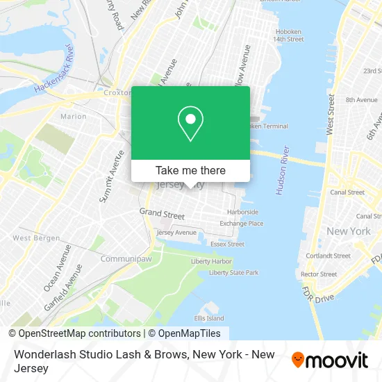 Wonderlash Studio Lash & Brows map