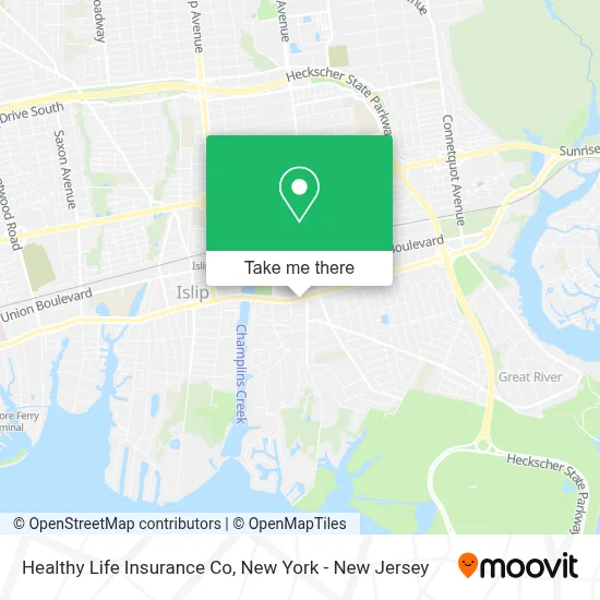 Healthy Life Insurance Co map