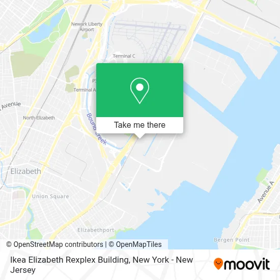 Ikea Elizabeth Rexplex Building map