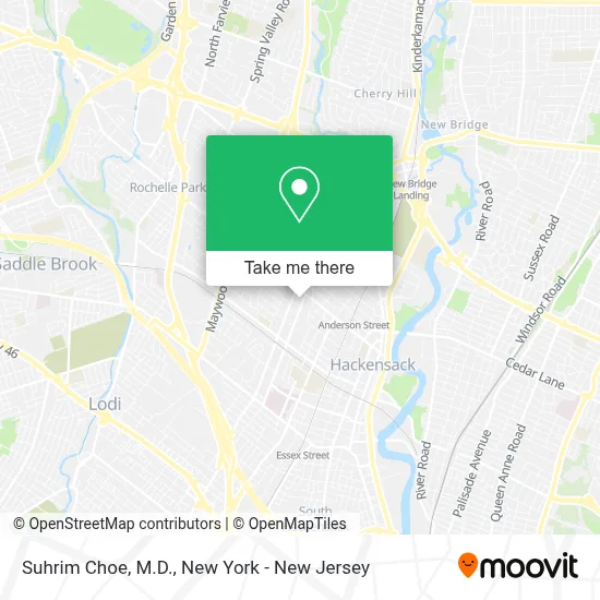 Suhrim Choe, M.D. map