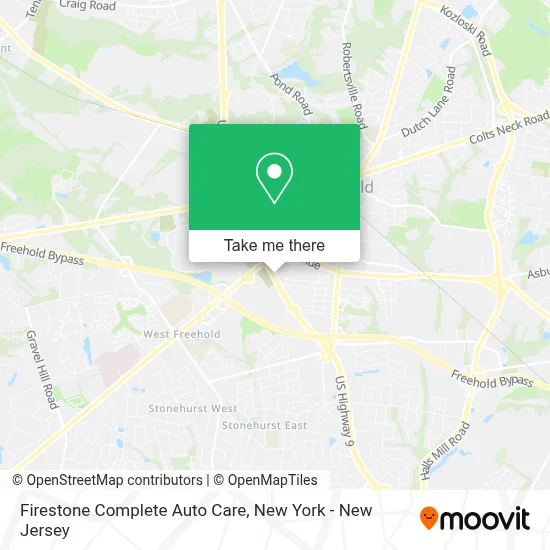 Firestone Complete Auto Care map